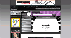 Desktop Screenshot of anuariocritico.es